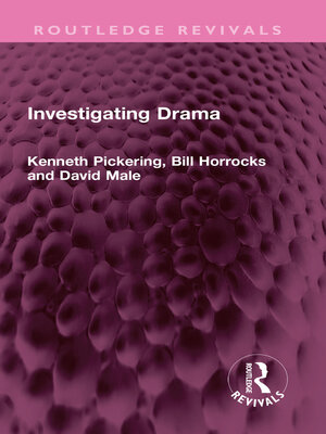 cover image of Investigating Drama